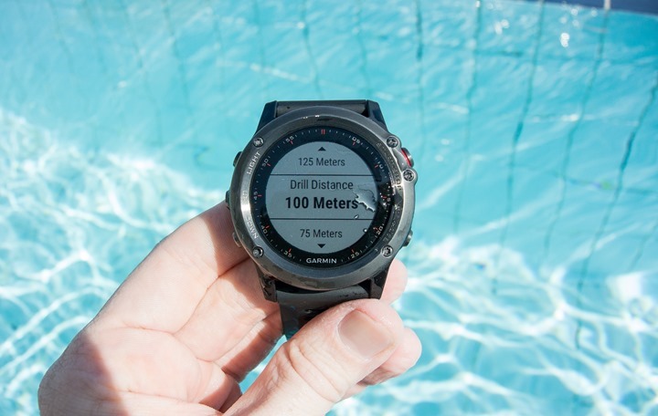 часы для плавания