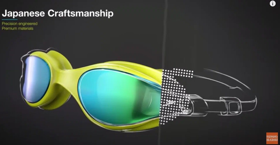 Удобные и мягкие очки для плавания — Speedo Vue