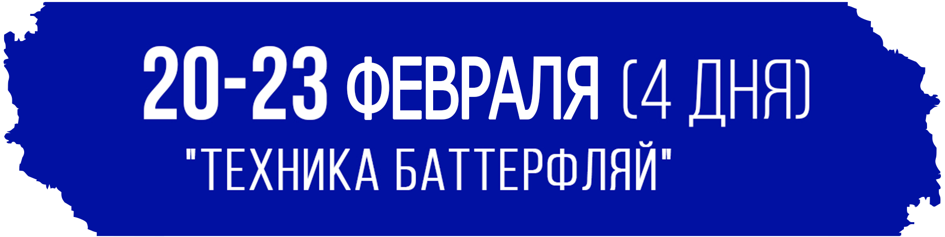 ТЕХНИКА БАТТЕРФЛЯЙ