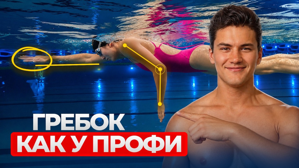 Секрет идеального гребка в кроле (это важно знать каждому!)