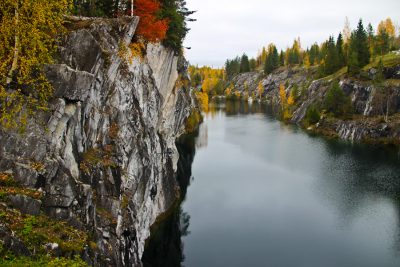 Соревнования на открытой воде Ruskeala Swim Ялгора