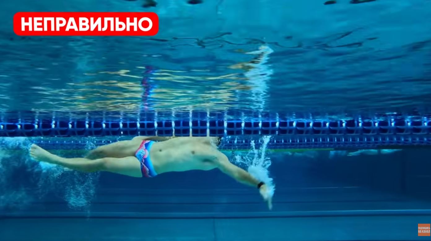 Из-за ЭТОГО ты устаешь при плавании на спине! 5 грубых ошибок